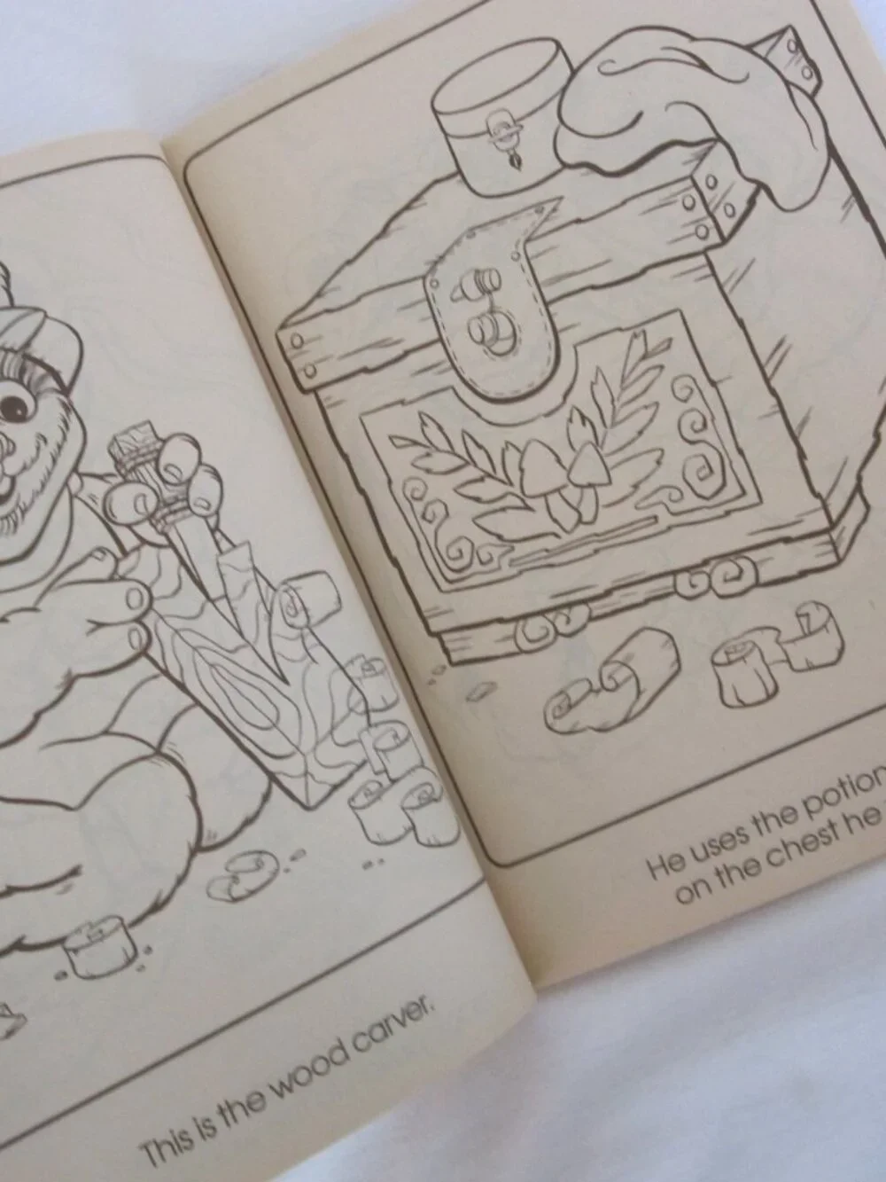 1983 Star Wars - Return of the Jedi Coloring Book: Wicket the Ewok